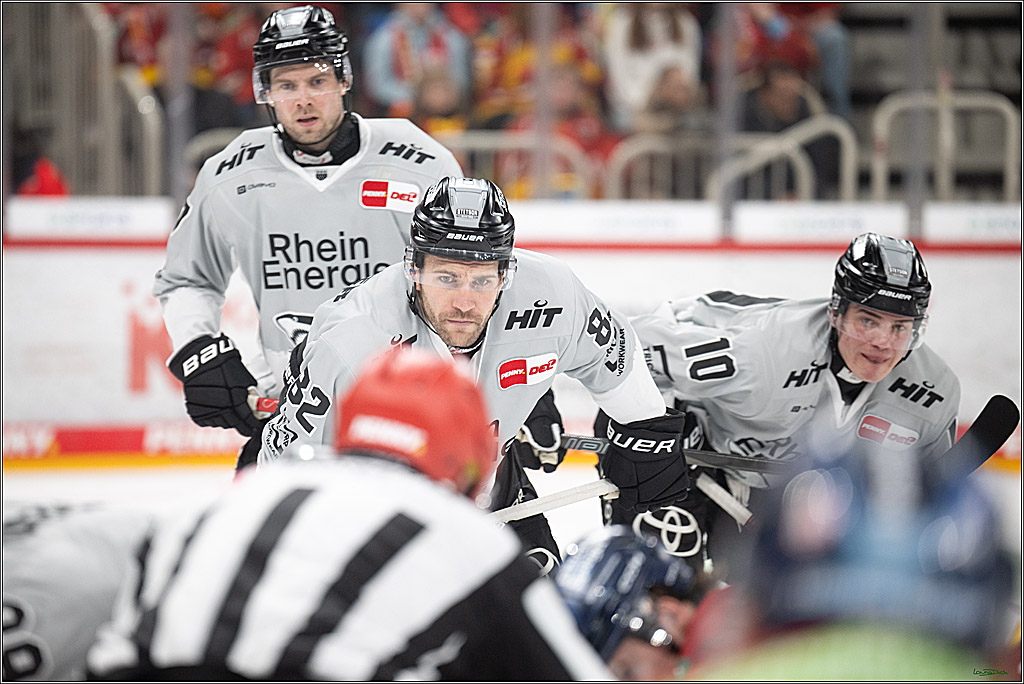 PENNY DEL; Duesseldorfer EG- Koelner Haie; Duesseldorf, 24.01.2025
